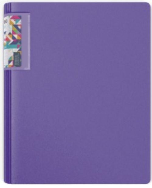 CARPETA A4 4 ANILLAS 25MM FOAM STYLE VIOLETA