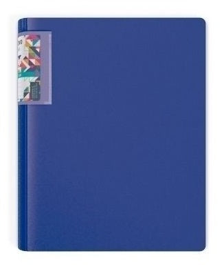 CARPETA A4 4 ANILLAS 40MM FOAM STYLE AZUL