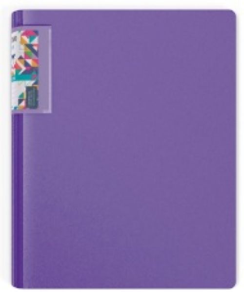CARPETA A4 4 ANILLAS 40MM FOAM STYLE VIOLETA