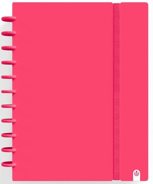 CUADERNO INGENIOX A4 80H HORIZONTAL ROJO
