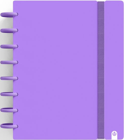CUADERNO INGENIOX A5 80H CUADRICULA VIOLETA