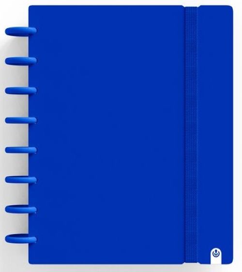 CUADERNO INGENIOX A5 80H HORIZONTAL AZUL OSCURO