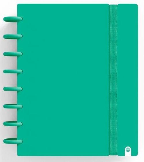 CUADERNO INGENIOX A5 80H HORIZONTAL VERDE