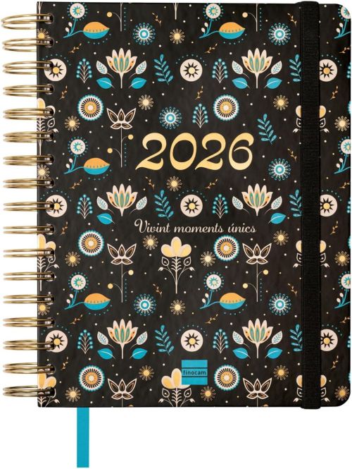 (CAT) AGENDA ESCOLAR VITAE 4º 25/26 16M SVH NEGRA CATALAN