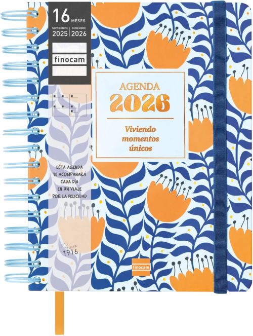 AGENDA ESCOLAR 25-26 VITAE 16 MESES 1/4 SVH AZUL