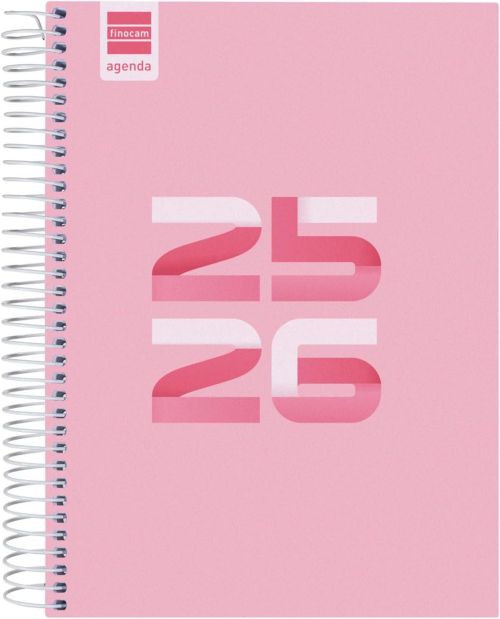 AGENDA ESCOLAR 25-26 COOL ROSA 1/4 DP