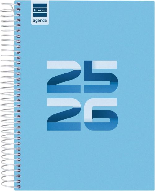 AGENDA ESCOLAR 25-26 COOL AZUL 1/4 DP