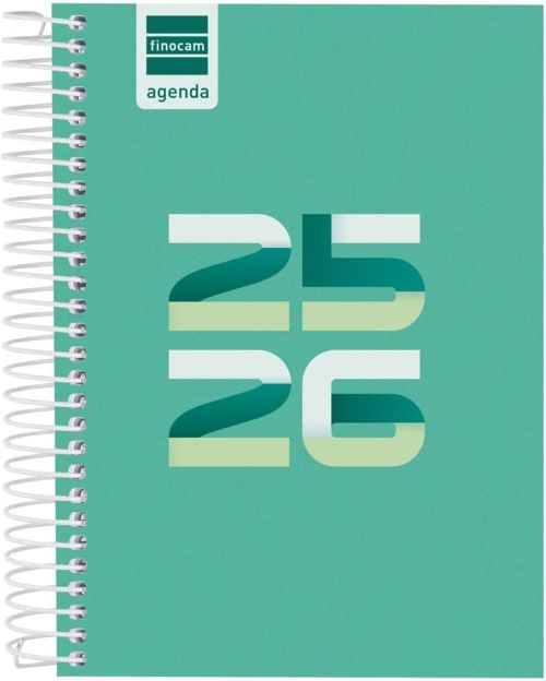 AGENDA ESCOLAR 25-26 COOL VERDE 1/8 DP