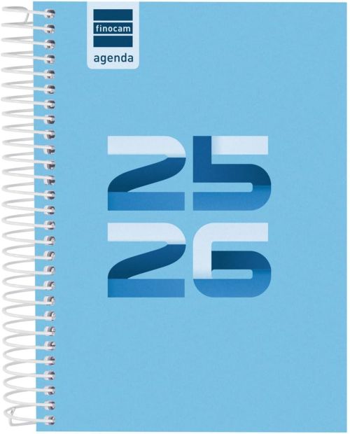 AGENDA ESCOLAR 25-26 COOL AZUL 1/8 DP