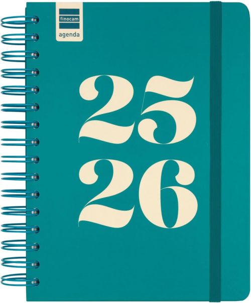 AGENDA ESCOLAR 25-26 COSMO AQUA 1/4 DP
