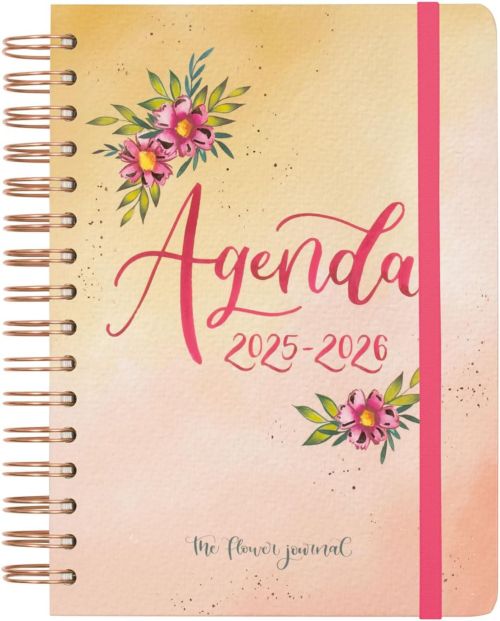 AGENDA ESCOLAR 25-26 GLOWER JOURNEY ROSA E10 DP