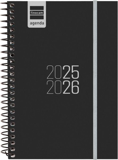 AGENDA ESCOLAR 25-26 ESPIR NEGRO E8 SVH