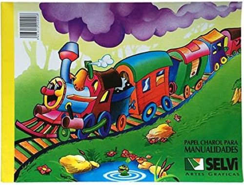 BLOC MANUALIDADES PAPEL CELOFAN