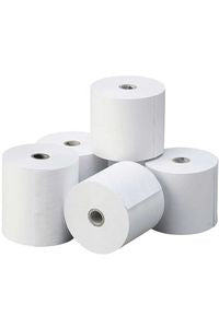Pack 10 rollos papel termico sin bpa 44x70x12mm fabrisa
