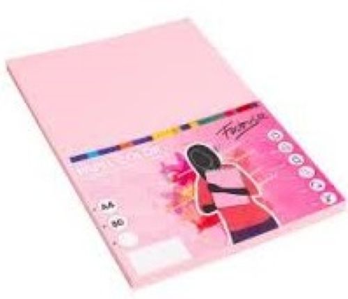 PAQUETE PAPEL A4 100H 80G COLOR ROSA CLARO FABRISA
