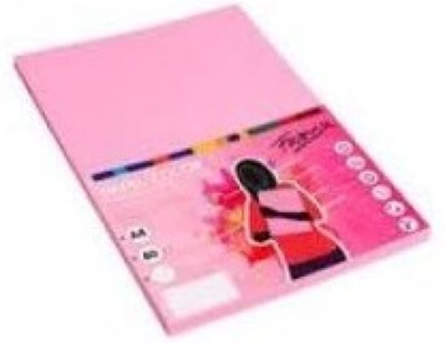 PAQUETE PAPEL A4 100H 80G COLOR ROSA FABRISA