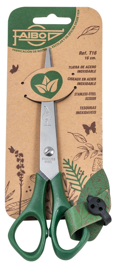 TIJERA DE OFICINA 16CM FAIBO