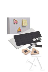 BLISTER 50 PASTILLAS MAGNETICAS ADHESIVAS 20X20MM