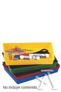 C/10 BANDEJA MULTIUSOS COLORES OPACOS SURTIDOS 247X154X30MM