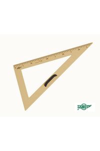 CARTABON PARA PIZARRA 50CM PLASTICO IMITACION MADERA FAIBO
