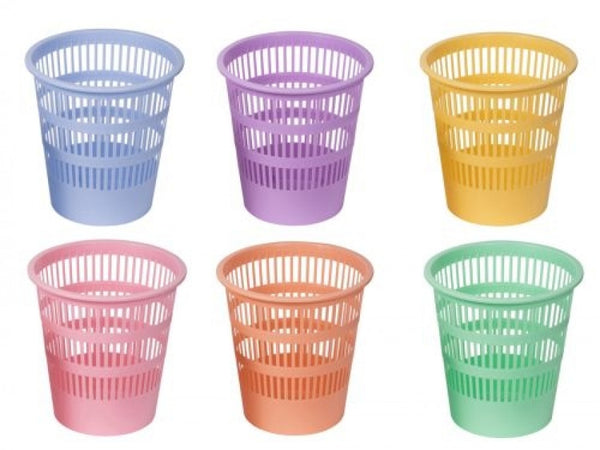 C/9 PAPELERAS COLORES PASTEL SURTIDOS