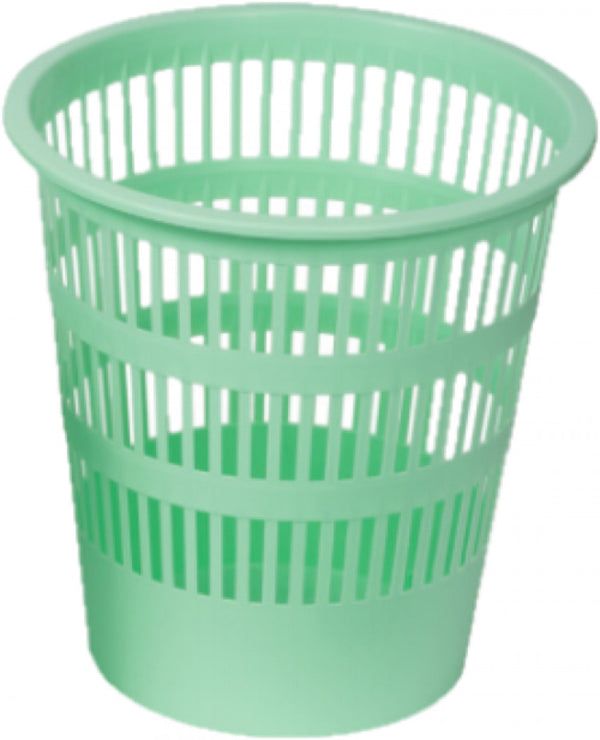 PAPELERA VERDE PASTEL