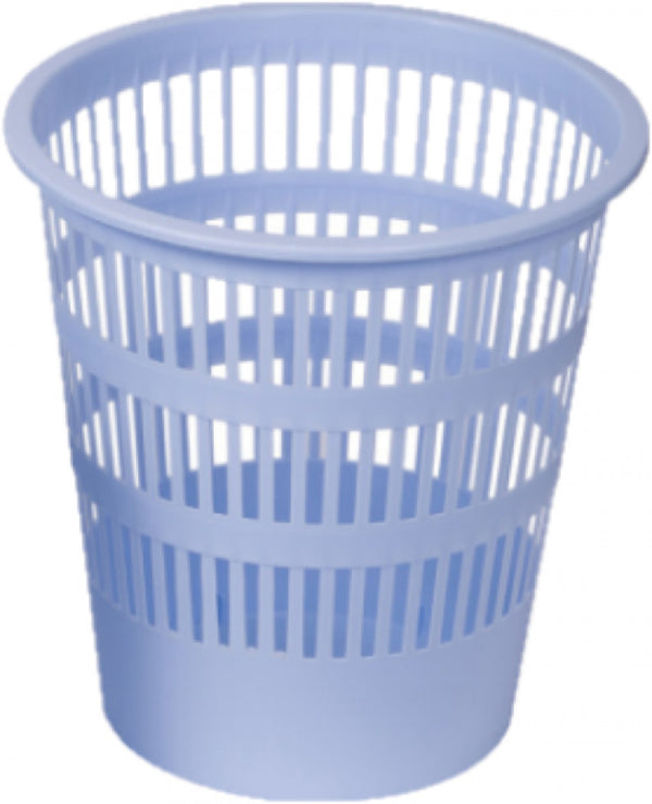 PAPELERA AZUL PASTEL