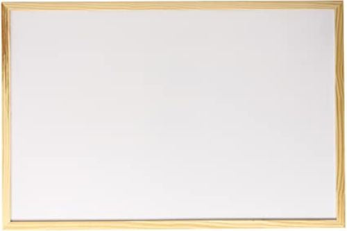Pizarra blanca magnetica faibo 40x60 marco madera Faibo