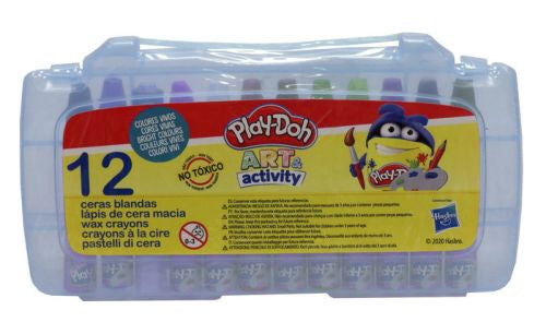 Estuche 12 ceras blandas play doh