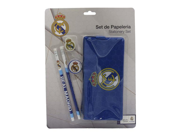 SET PAPERIA REAL MADRID PORTATODO TRIPLE