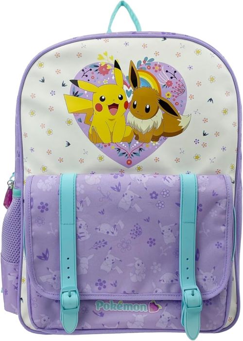 MOCHILA ADAPTABLE A TROLLEY POKEMON FLOWERS