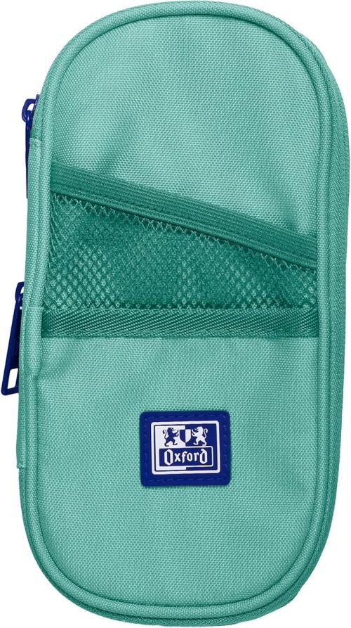 Estuche expandible b-max 22,5x11,5x2-6cm color verde safari