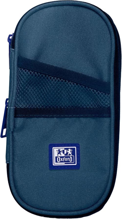 Estuche expandible b-max 22,5x11,5x2-6cm color azul marino