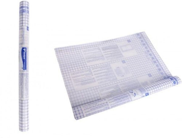 Rollo forro autoadhesivo 0,45x20m transparente 50 micras