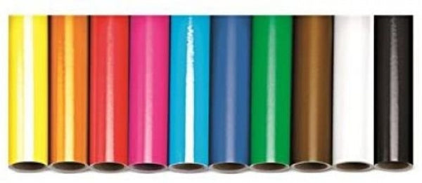 Rollo semiperforado papel charol 0.50x16.25 m verde