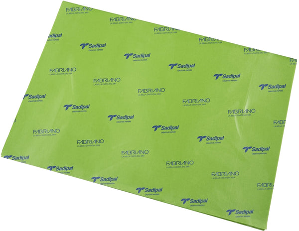 BOLSA 25+1 HOJAS PAPEL SEDA SADIPAL 50X75CM VERDE