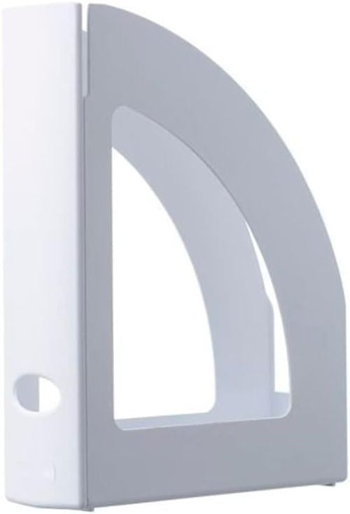 C/6 REVISTERO PLASTICO COLOR BLANCO OPACO 250X80X320MM