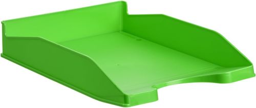 C/6 BANDEJA SOBREMESA PLASTICO COLOR VERDE 345X255X60MM