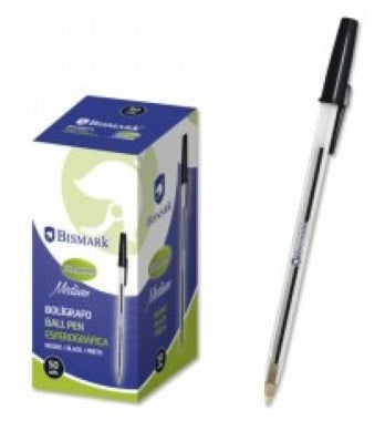C/50 boligrafo bismark color negro