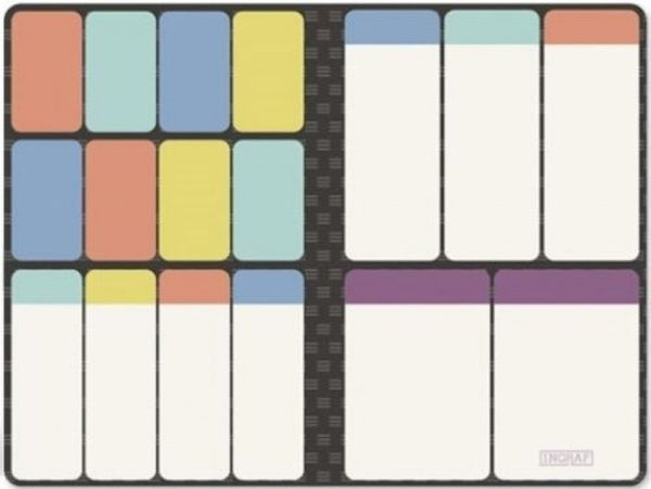 LIBRO INDICES ADHESIVOS 17 MODELOS DE 20 HOJAS SURTIDO