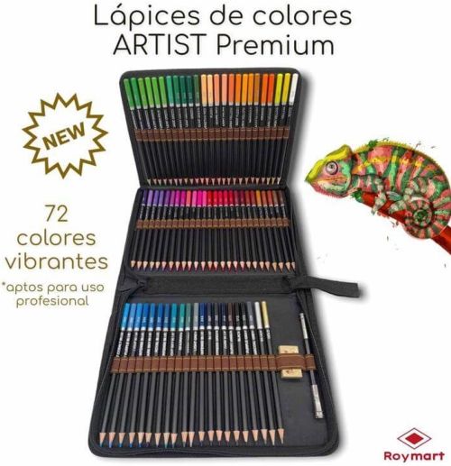 ESTUCHE 72 LAPICES ARTIST COLOR PREMIUM