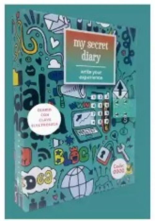 DIARIO CON CLAVE ELECTRONICA WRITE YOUR EXPERIENCE