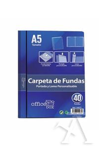 CARPETA 40 FUNDAS A5 PERSONALIZABLE