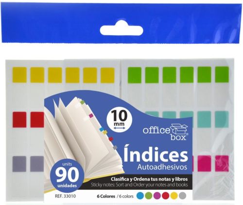 BOLSA 90 INDICES AUTOADHESIVOS 10MM