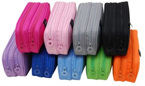 PAQ/16 PORTATODO DOBLE COLORLINE 210X85X65MM SURTIDOS