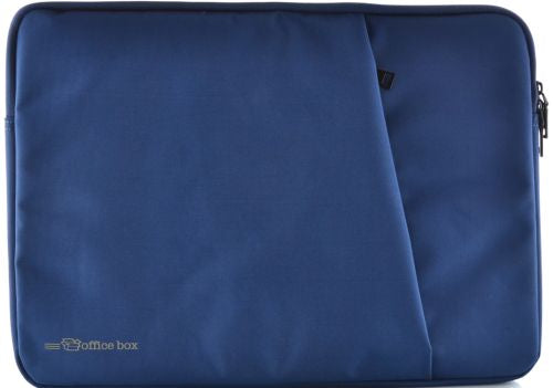 MALETIN PARA PORTATIL HASTA 15' CON CREMALLERA COLOR AZUL