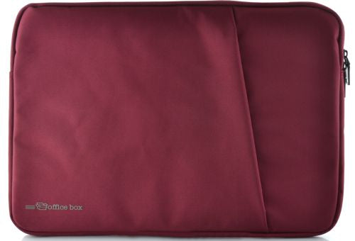 MALETIN PARA PORTATIL HASTA 15' CON CREMALLERA COLOZ ROJO