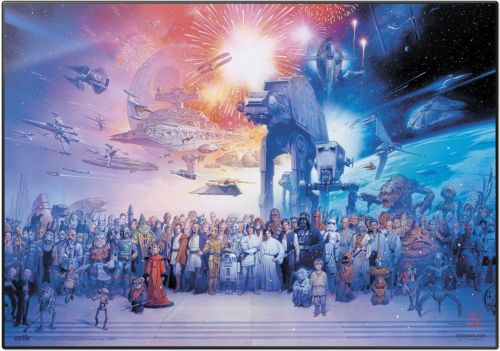 VADE ESCOLAR STAR WARS LEGACY CHARACTERS