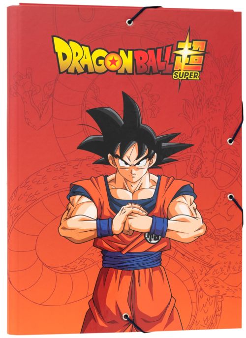 CARPETA A4 GOMAS Y SOLAPAS DRAGON BALL