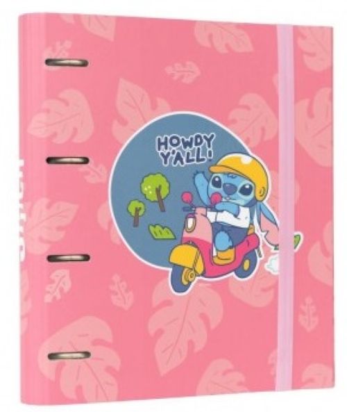 CARPEBLOC A4 4 ANILLAS STITCH MOTORISTA